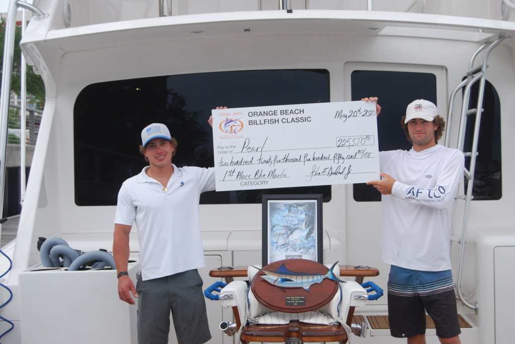 2020 Winners Orange Beach Billfish Classic
